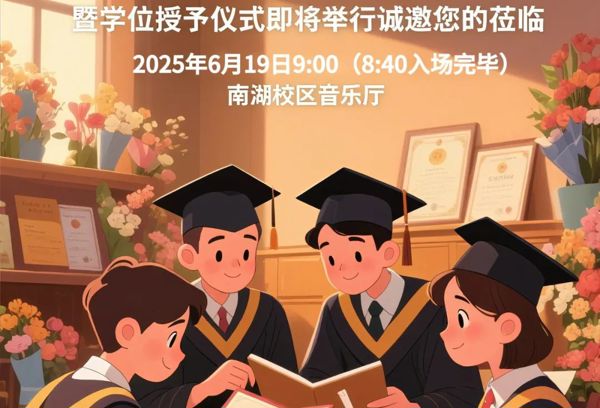 【活动预告】音乐教育学院2025届毕业生毕业典礼暨学位授予仪式